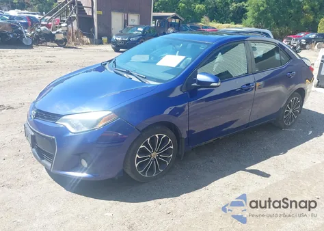 2014 Toyota Corolla S Plus из США, поврежденный, VIN 2T1BURHE4EC004597